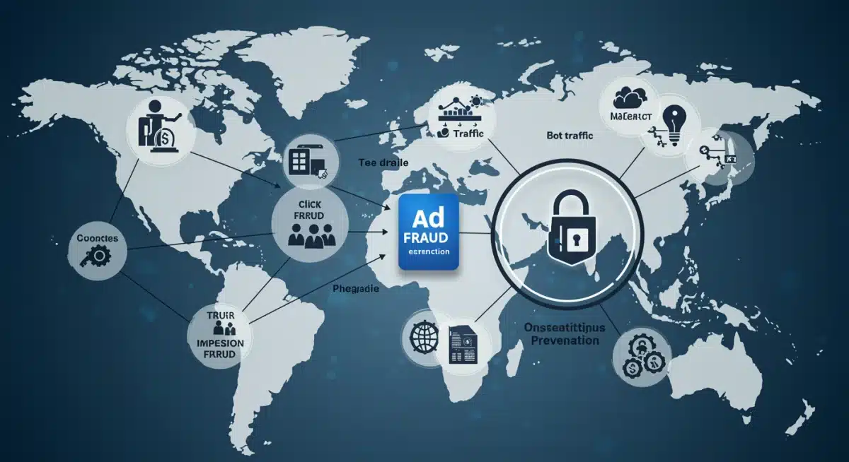 Ad fraud detection system analyzing and intercepting various types of fraudulent traffic