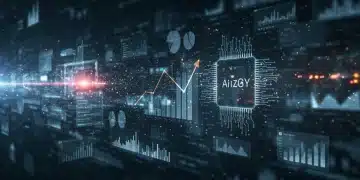 AI algorithms optimizing paid search campaigns for efficiency and financial growth.