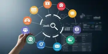 Infographic showing a 2025 brand touchpoints audit for improved customer journey