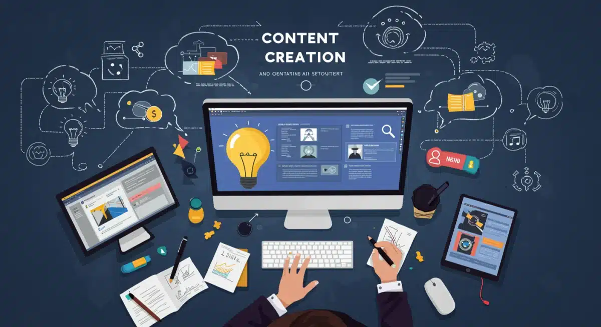 Content creator optimizing content for generative AI search results.