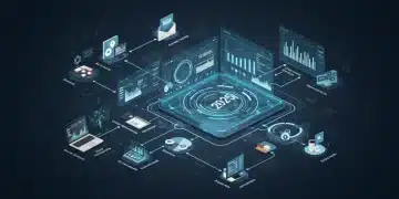 Illustration of a dashboard measuring cross-channel campaign performance