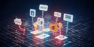 Enhanced SERP features and structured data code, symbolizing advanced SEO strategies for better search visibility.