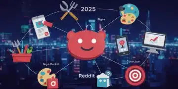 Reddit ads platform interface showing targeted campaigns for niche communities