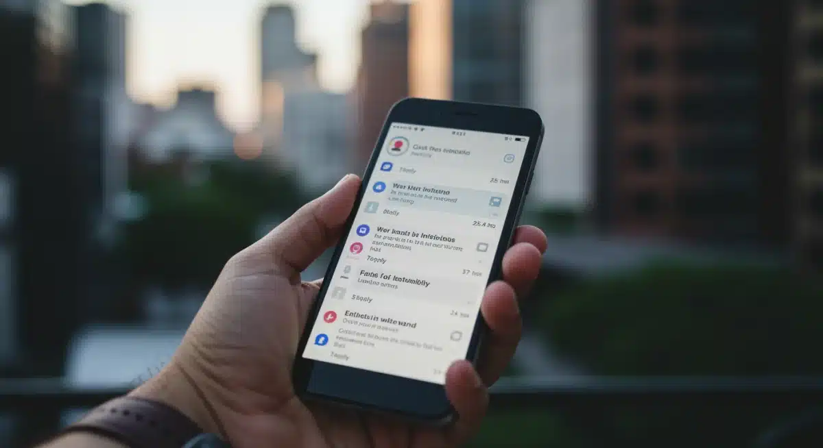 Smartphone displaying positive social media engagement for sustainable brand